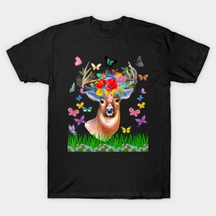 colorful meadow T-Shirt